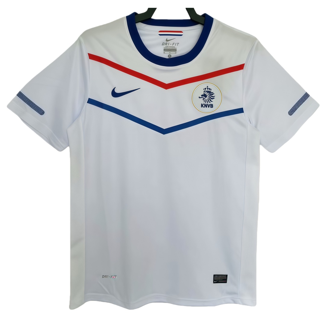 2010 Netherlands Away Retro Football Shirt
