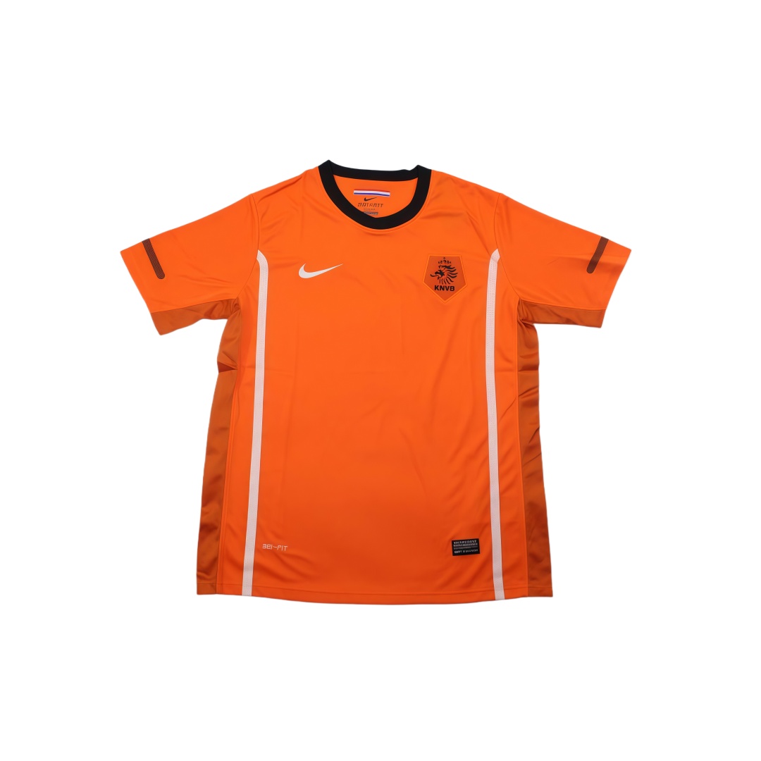 2010 Netherlands Home Retro Football Shirt