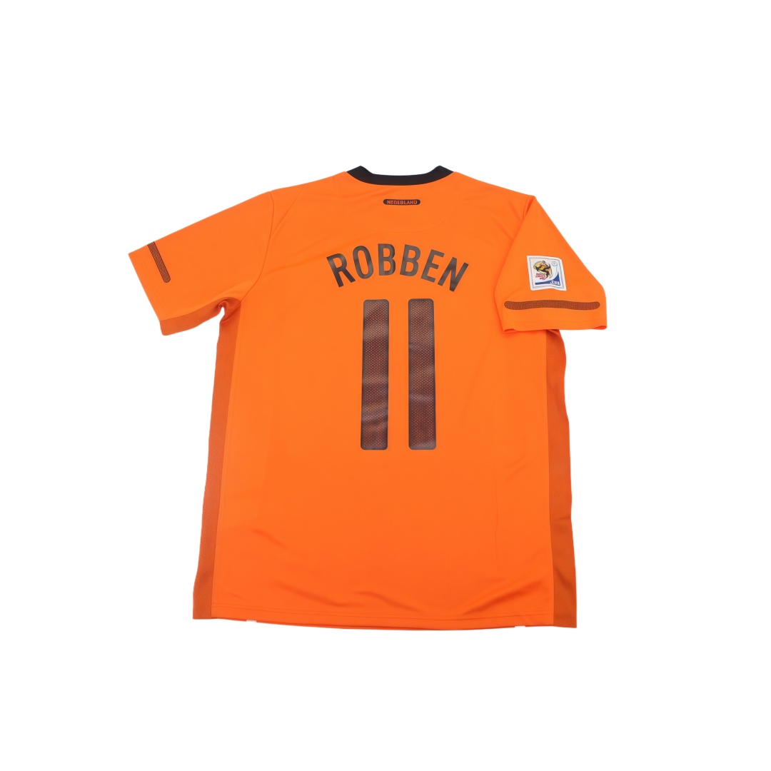 2010 Netherlands Home Retro Football Shirt