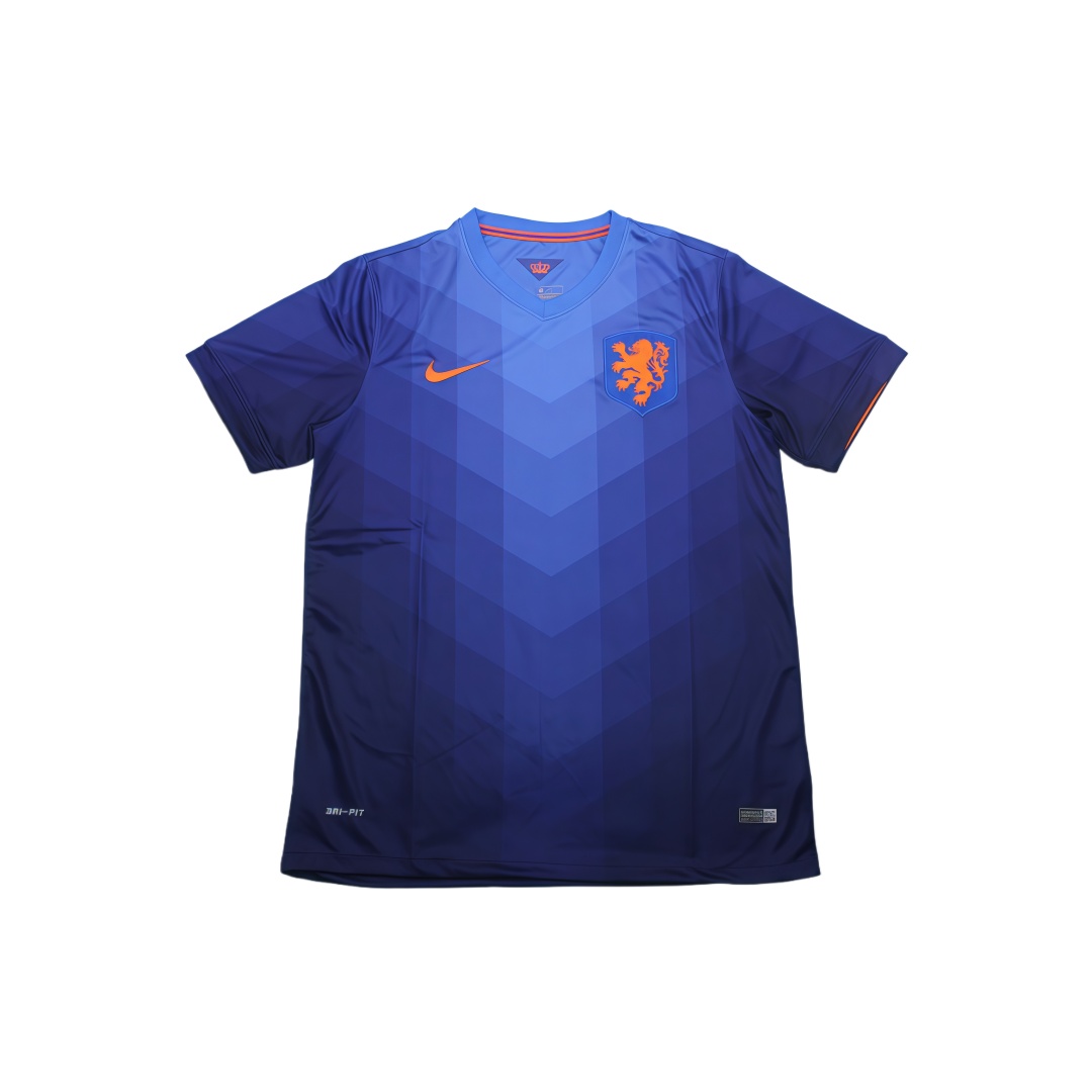 2014 Netherlands Away Retro Football Shirt
