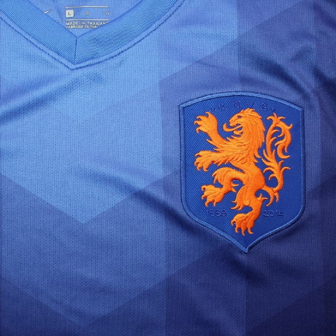 2014 Netherlands Away Retro Football Shirt