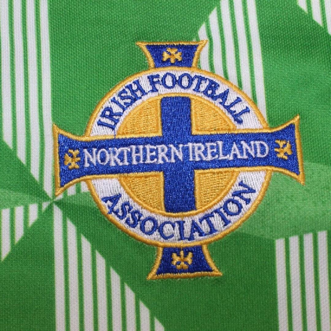 1990 Northern Ireland Home Retro Football Shirt