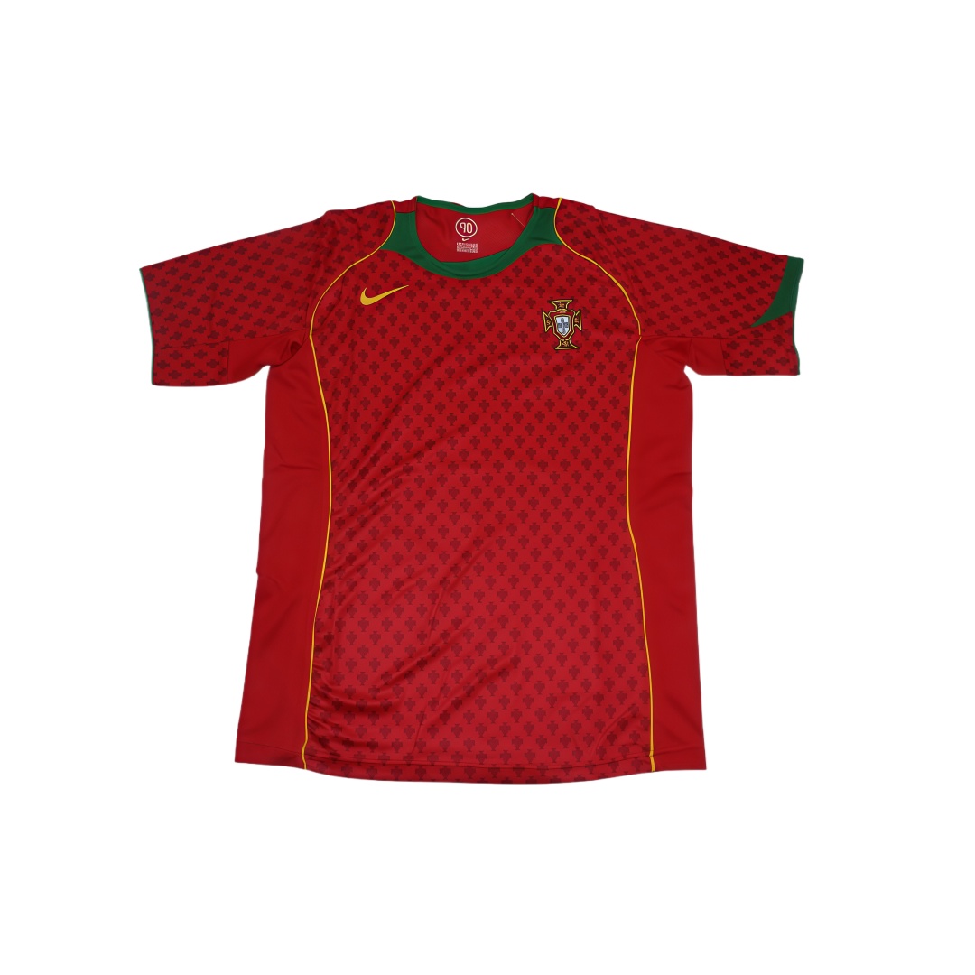 2004 Portugal Home Retro Football Shirt  2004 Portugal Home Retro Football Shirt