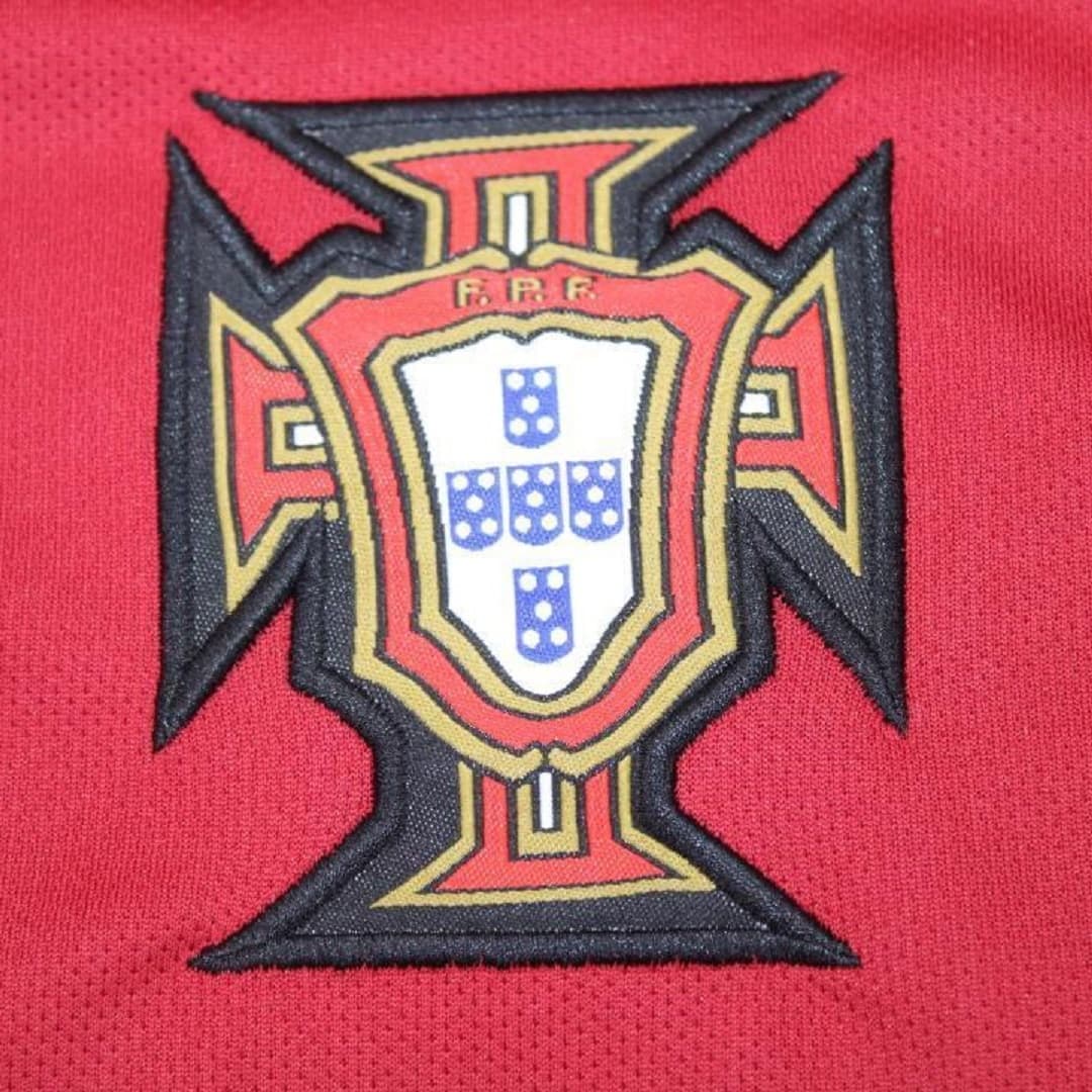 2006 Portugal Home Retro Football Shirt Long Sleeve