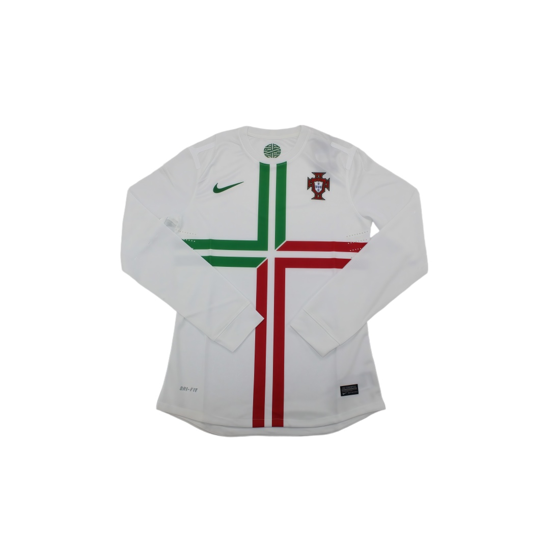 2012 Portugal Away Retro Football Shirt Long Sleeve Authentic  2012 Portugal Away Retro Football Shirt Long Sleeve Authentic