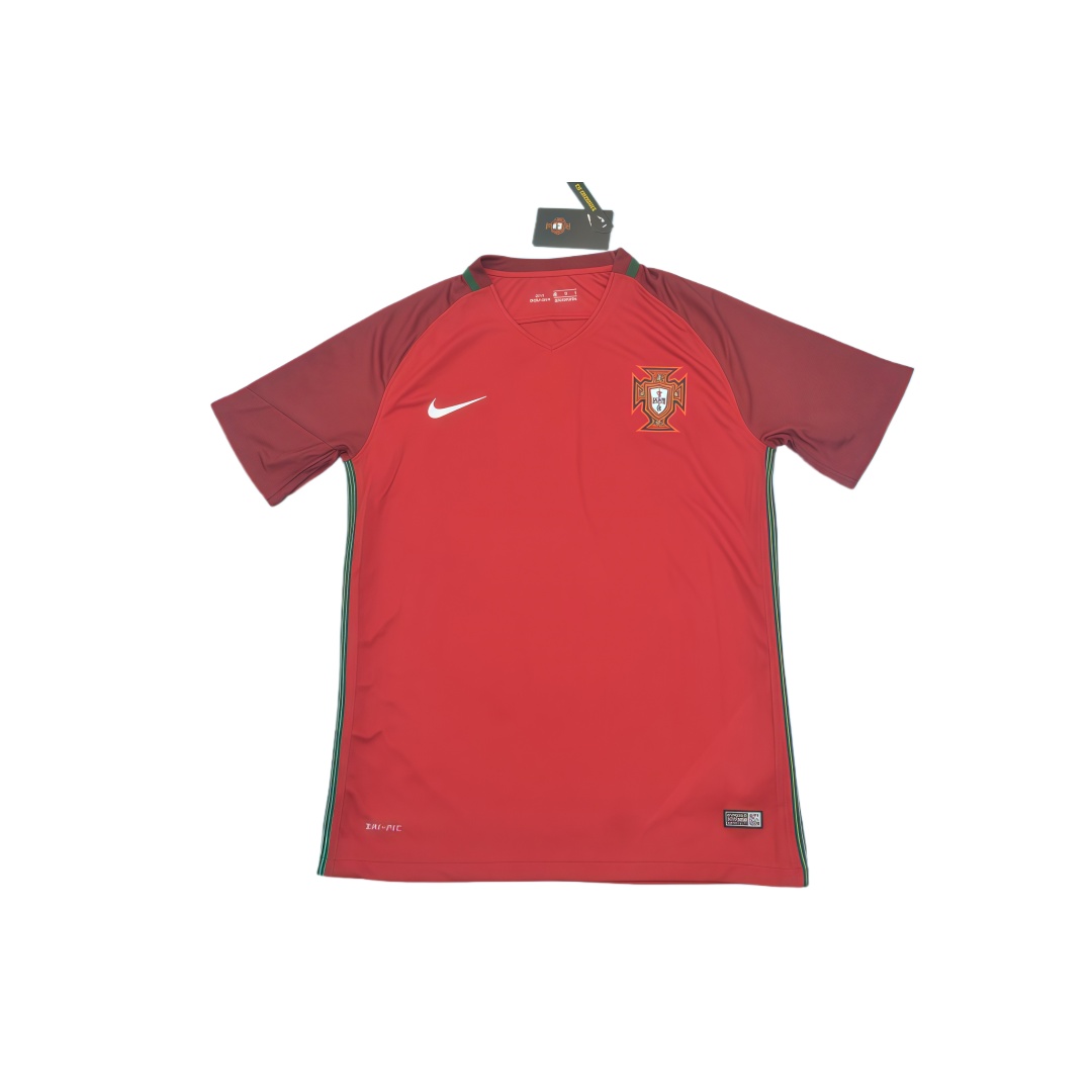 2016 Portugal Home Retro Football Shirt  2016 Portugal Home Retro Football Shirt
