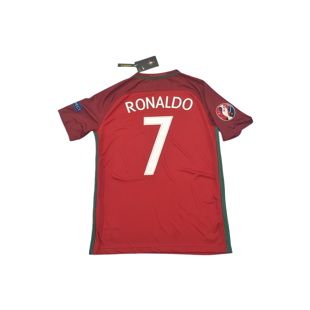 2016 Portugal Home Retro Football Shirt