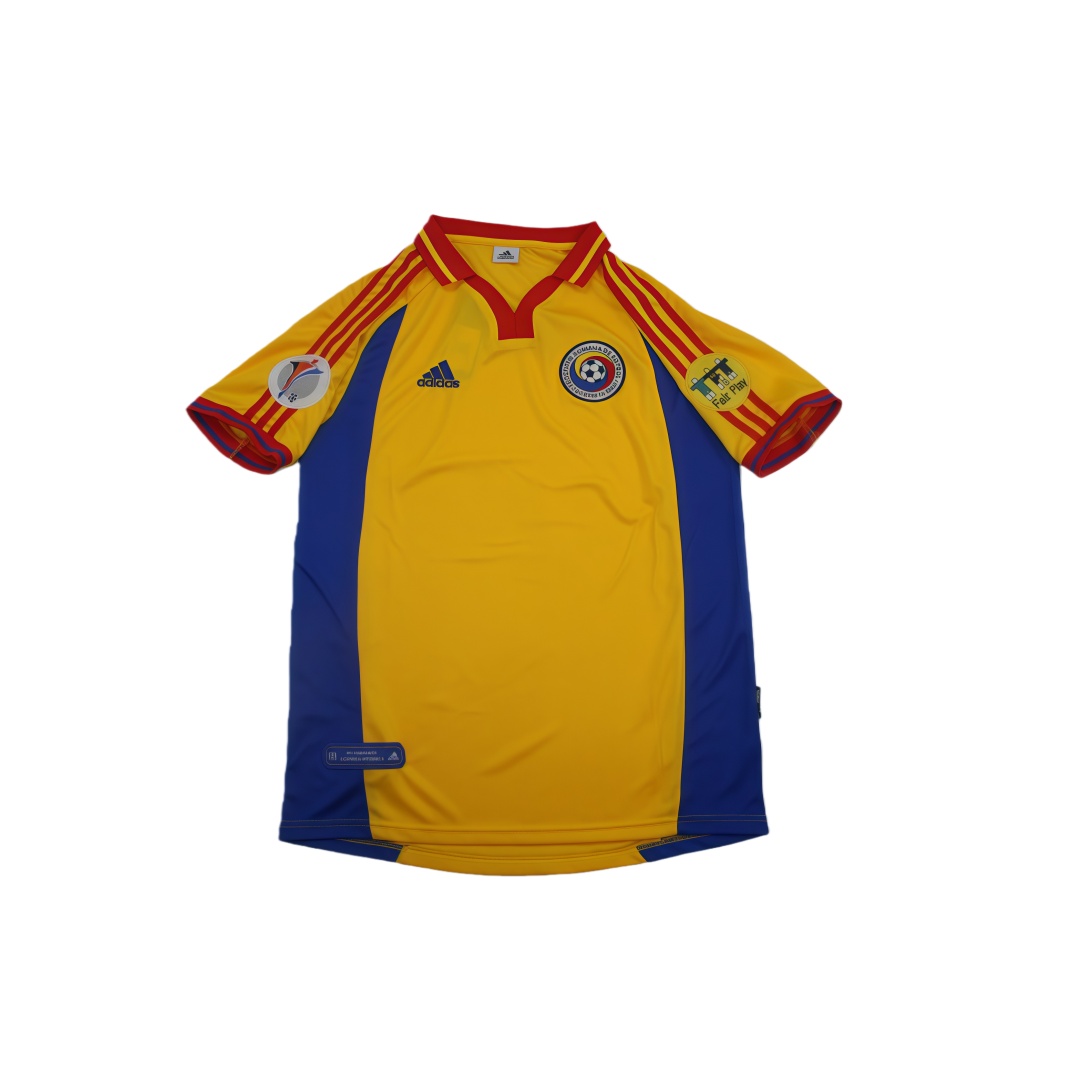 2000 Romania Home Retro Football Shirt  2000 Romania Home Retro Football Shirt