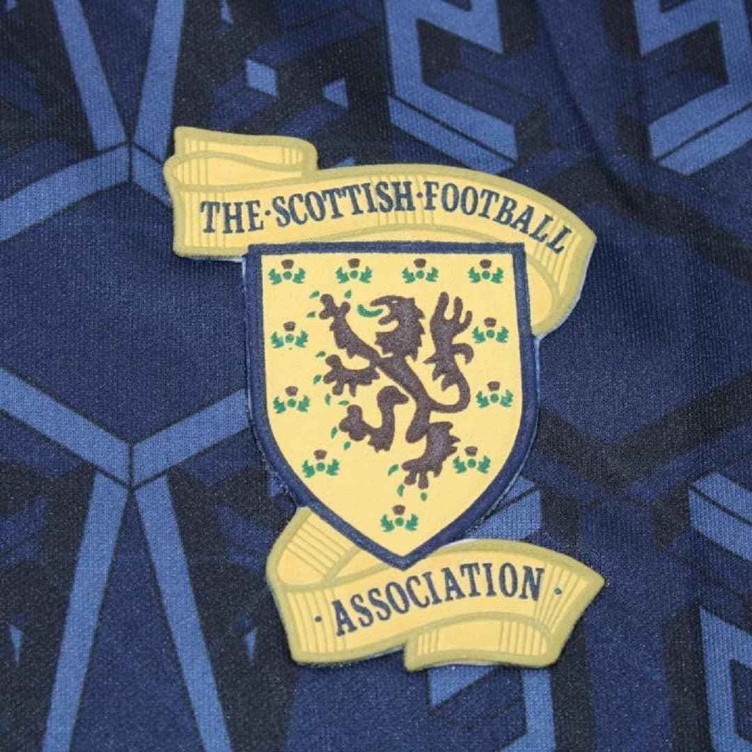 1992 Scotland Home Retro Football Shirt