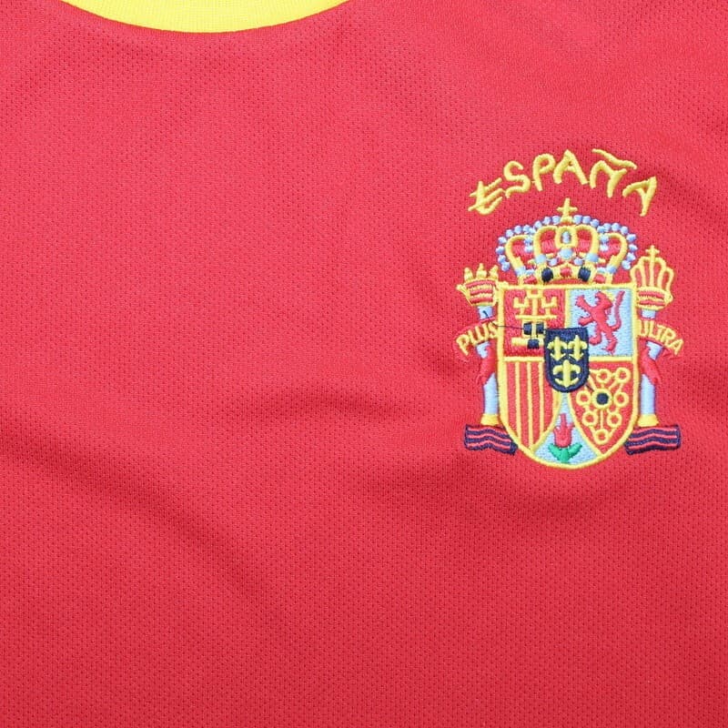 2002 Spain Home Retro Football Shirt