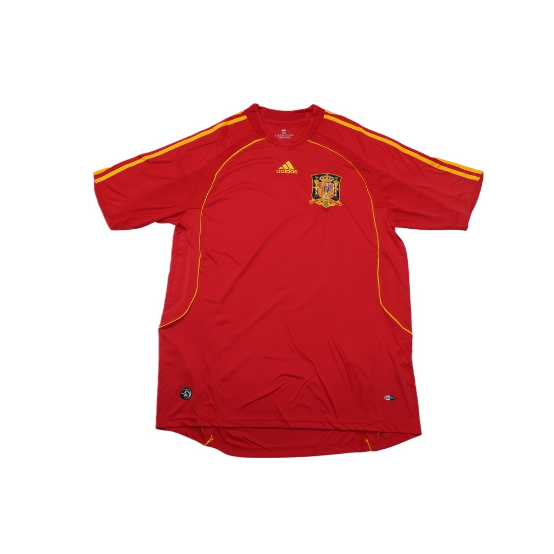 2008 Spain Home Retro Football Shirt