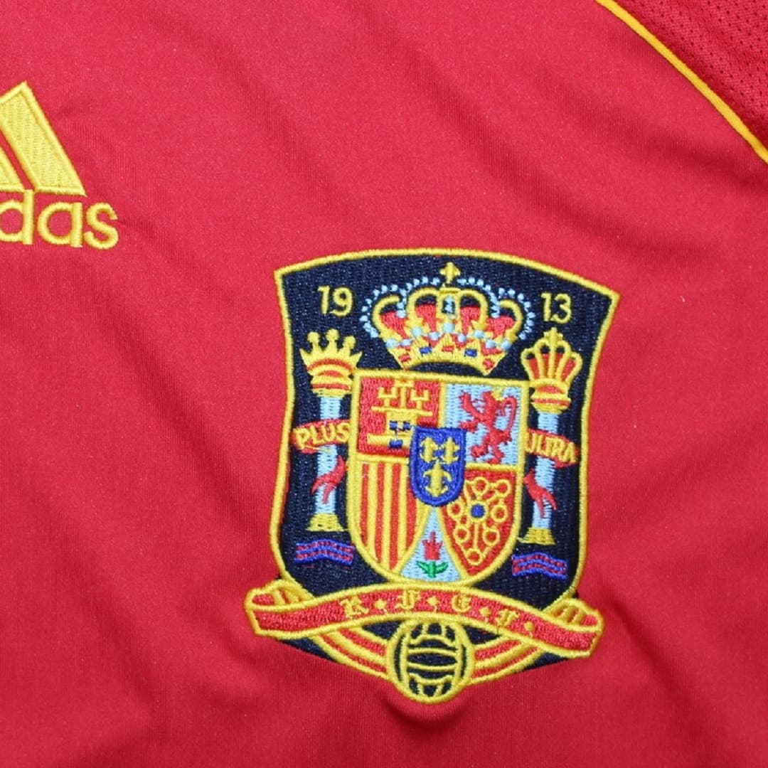 2008 Spain Home Retro Football Shirt