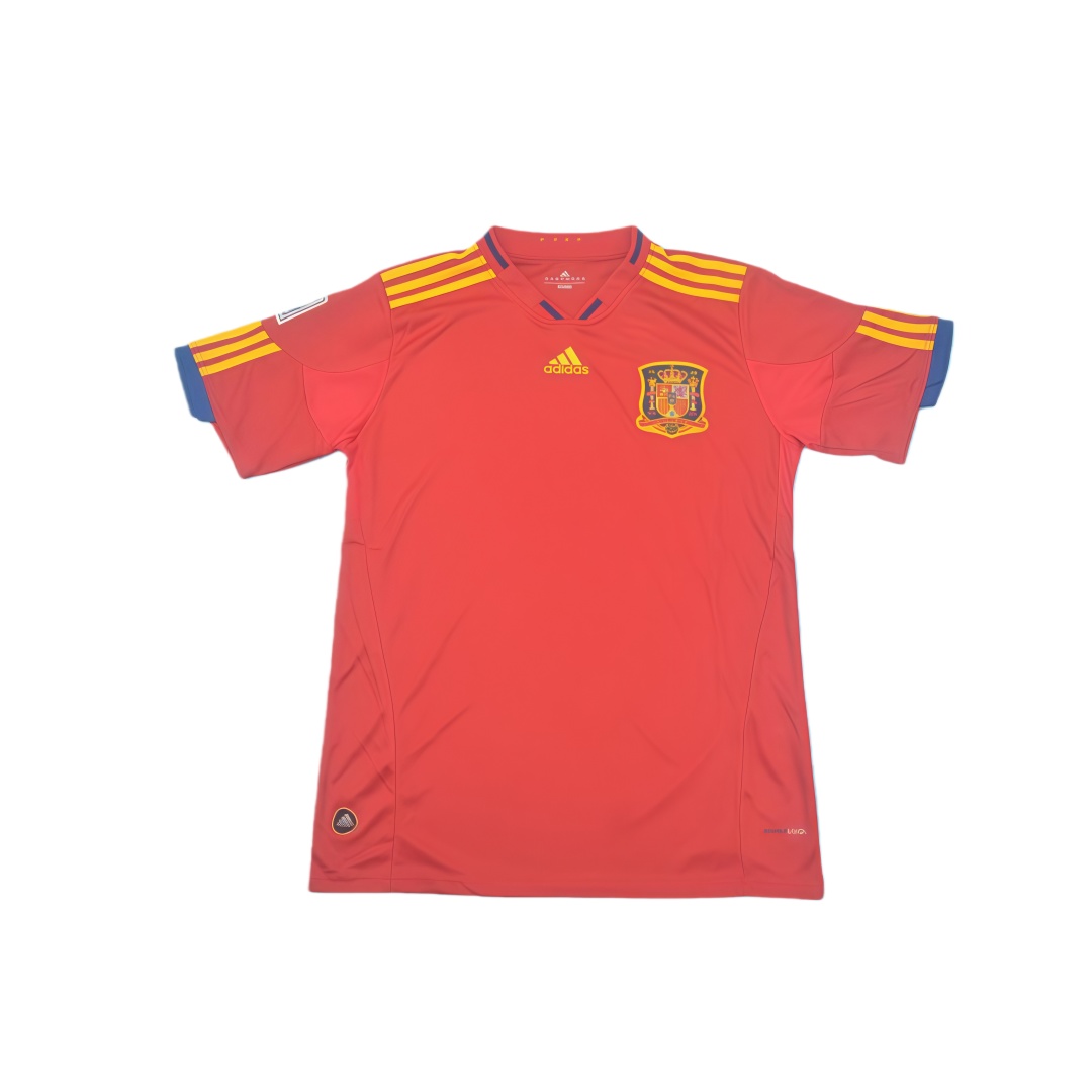 2010 Spain Home Retro Football Shirt