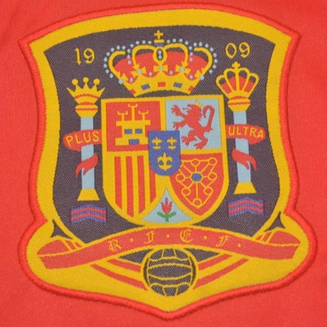 2010 Spain Home Retro Football Shirt