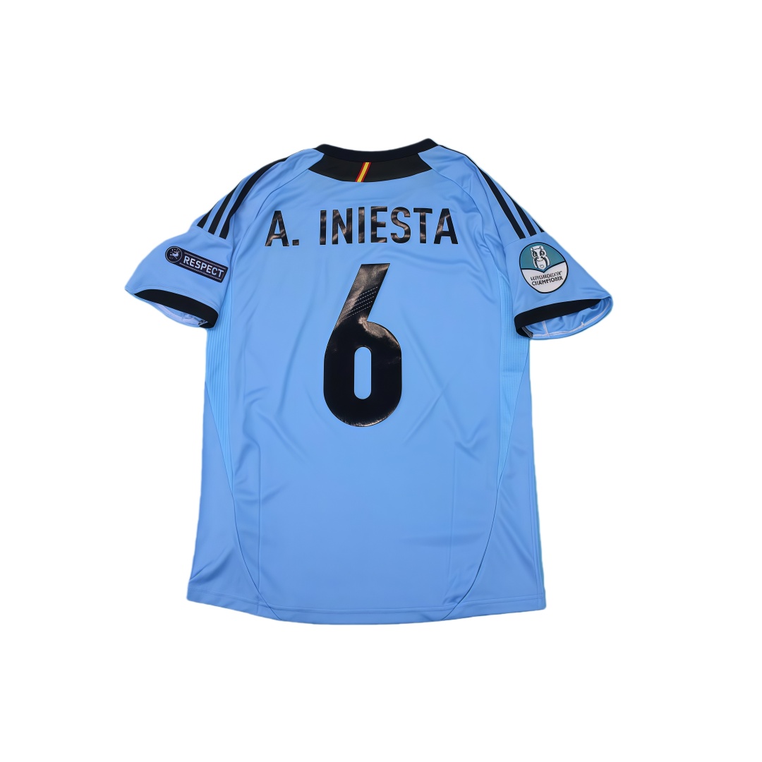 2012 Spain Away Retro Football Shirt