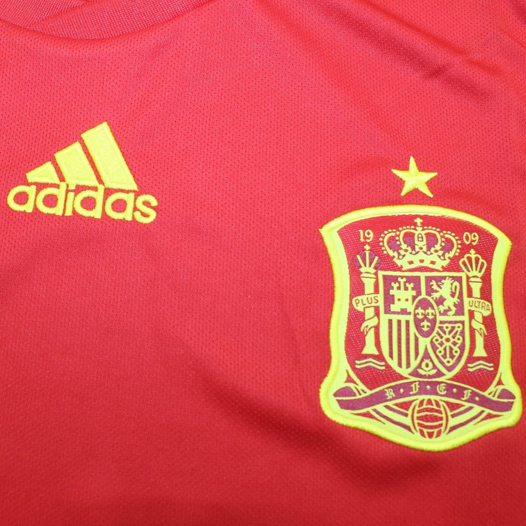 2018 Spain Home Retro Football Shirt