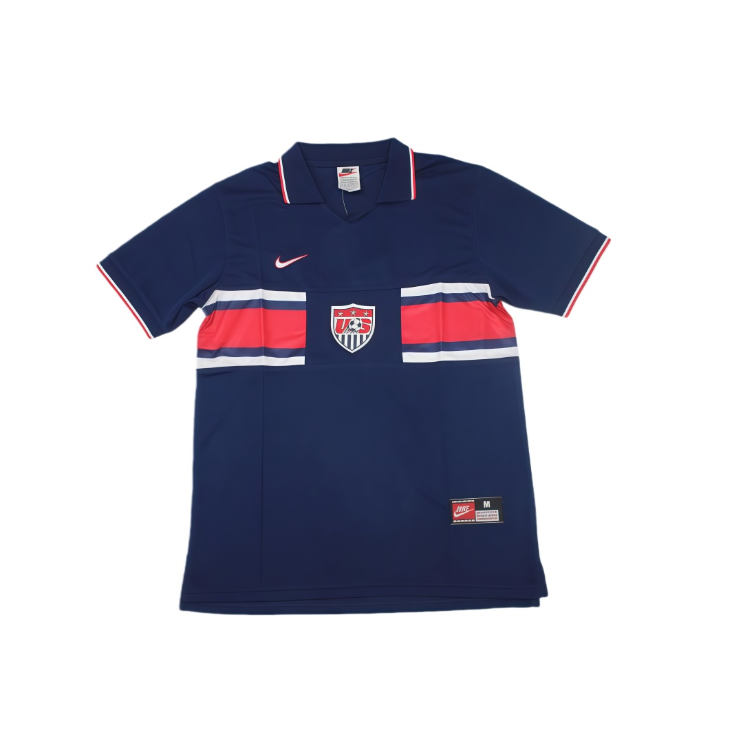 1995 USA Away Retro Football Shirt  1995 USA Away Retro Football Shirt