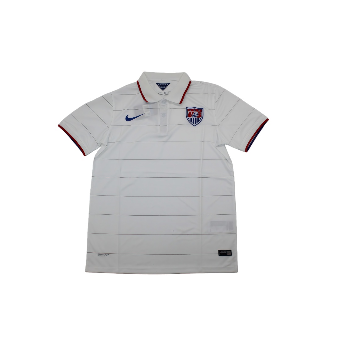 2014 USA Home Retro Football Shirt  2014 USA Home Retro Football Shirt