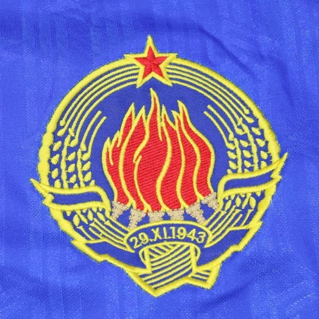 1990 Yugoslavia Home Retro Football Shirt
